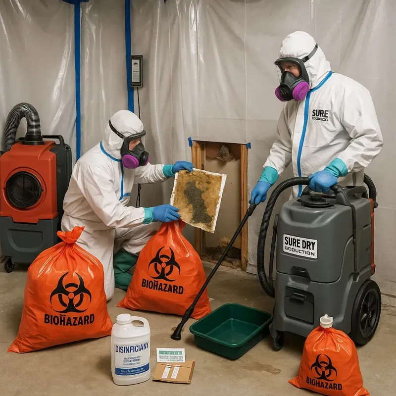 Contaminated Water Handling Protocols process in La Cygne, KS