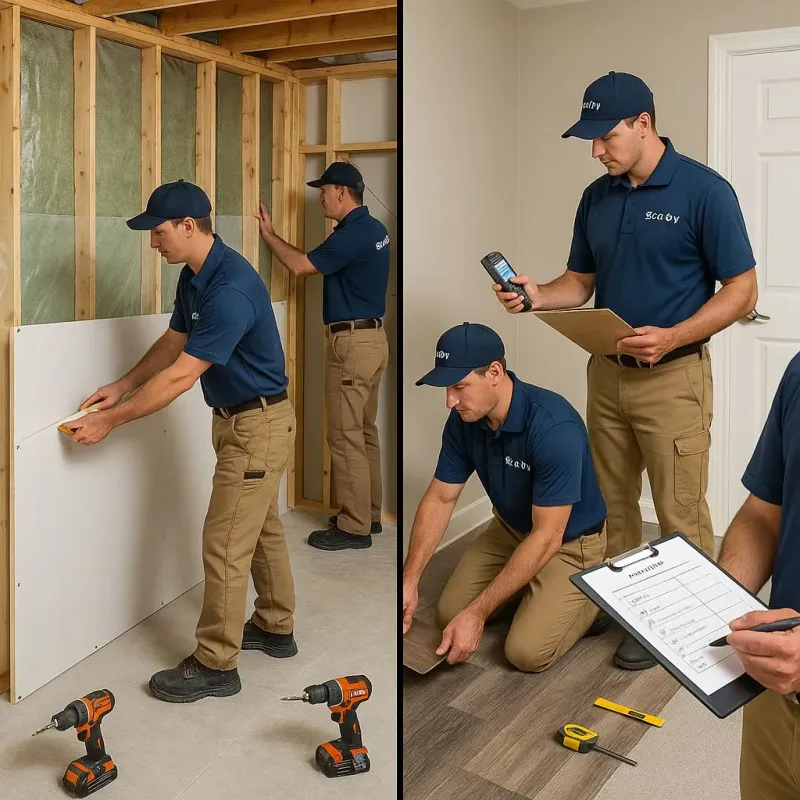 Repairs and Reconstruction process in La Cygne, KS